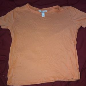 orange tee